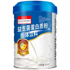 福记坊蛋白粉 乳清蛋白粉 成人益生菌钙铁锌蛋白质粉无蔗糖营养粉